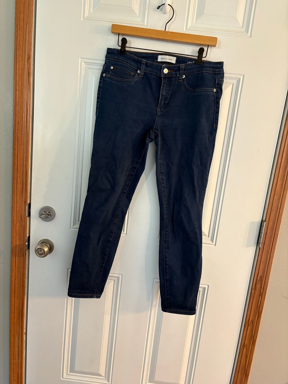Henry & Belle Lila Super Skinny Ankle Jeans Size 31 (size 12)